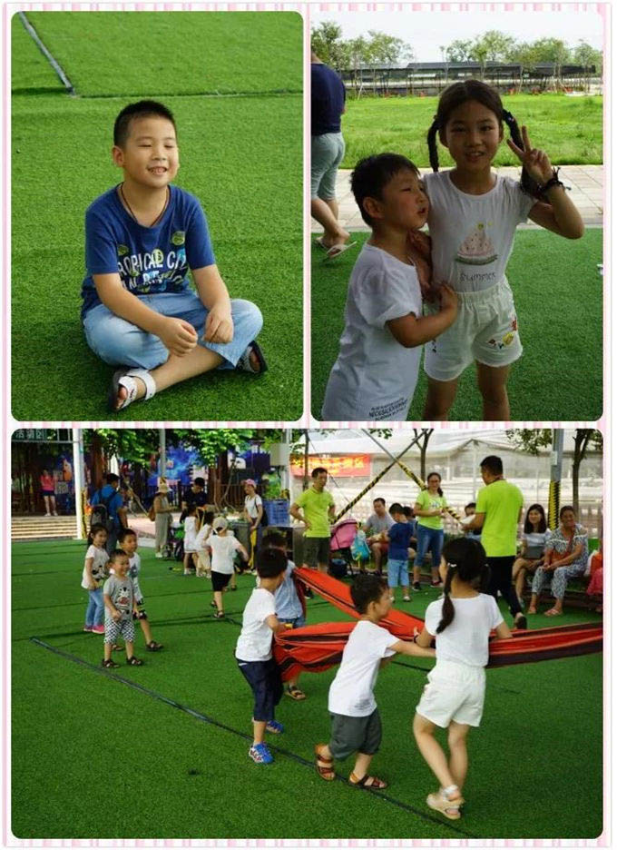 大汗淋漓的臉上，是比夏日的陽光還要燦爛的笑容